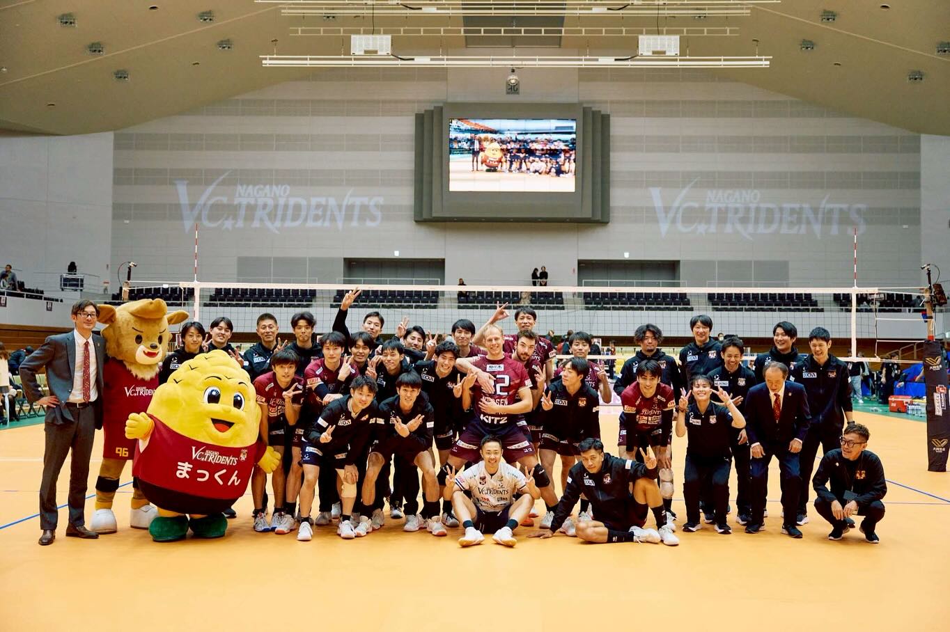 VC長野トライデンツ、初戦2連勝でSVリーグ暫定首位