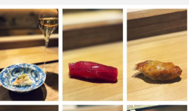 吉瀬美智子、友人と半年ぶりの再会でお寿司を堪能！