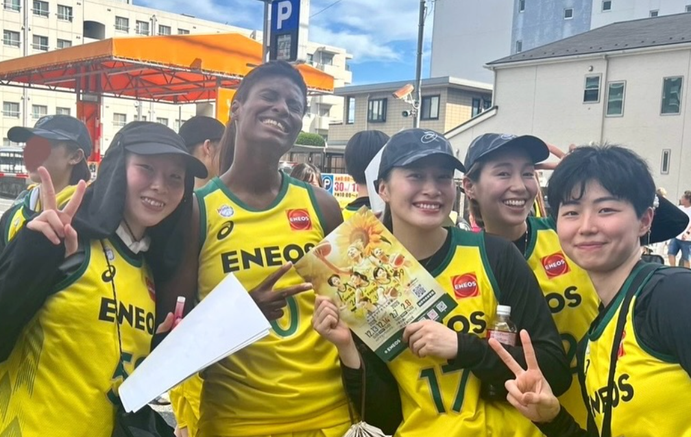 笑顔が眩しい！ENEOS三田七南が「柏まつり」で見せた意外な素顔