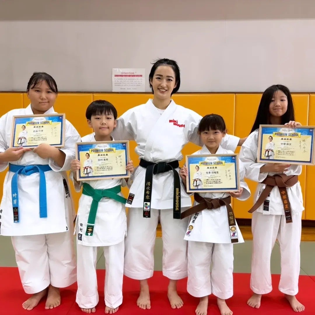 東京五輪空手銀メダリストがプライベートセミナーを開催「とてもありがたいです！」