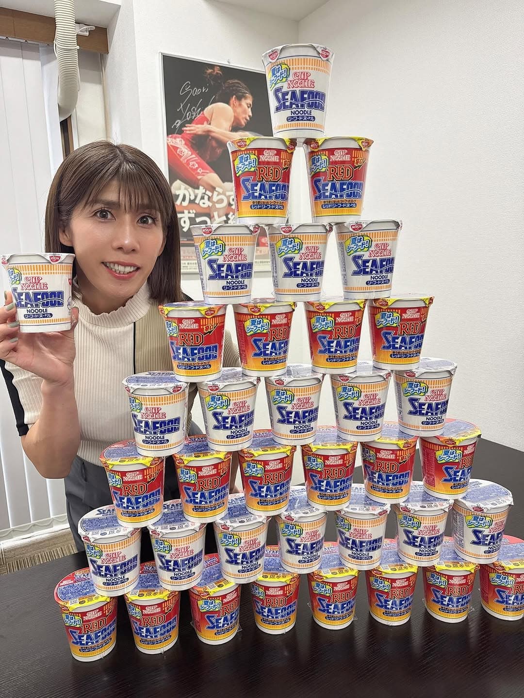 「この夏の作品‼」吉田沙保里が披露した“シーフードタワー”にファン驚愕