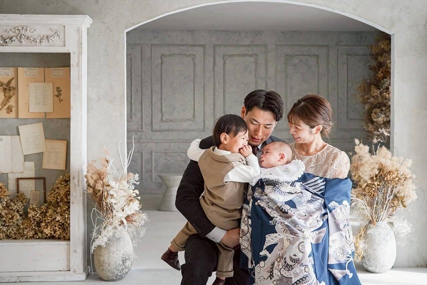 広島サンダーズ・西本、“家族写真”に反響　ファンから「最高のファミリー」「幸せを分けてもらった」の声