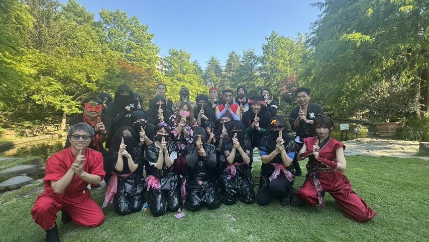 忍者姿の田村淳、番組ロケを報告「名古屋に忍者が集まりました！」