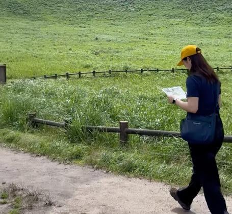 曽爾高原リフレッシュ！モーグル・柳本理乃、自然でエネルギーチャージ