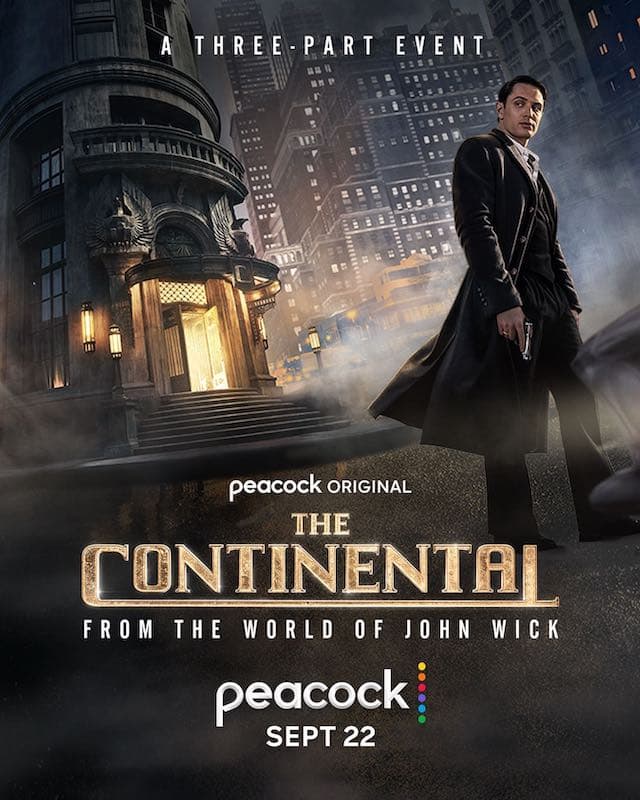 ジョン・ウィック、スピンオフドラマ「The Continental」遂に予告編公開！