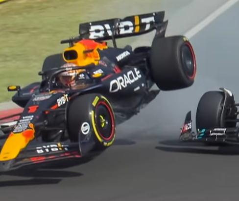 F1「まさにカオス！」ルイス＆マックスの“因縁の接触”が再び話題に