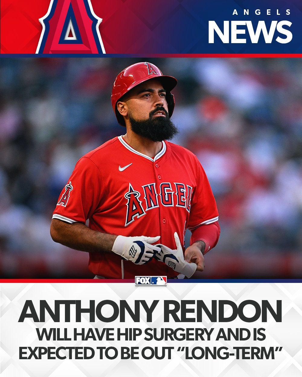 「378億円契約→不良債権化」エンゼルス、アンソニー・レンドンが再び長期離脱...