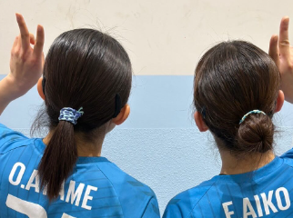 藤井愛子、試合専用の“お守りゴム”を公開　ホーム＆アウェイで色分けのこだわりも