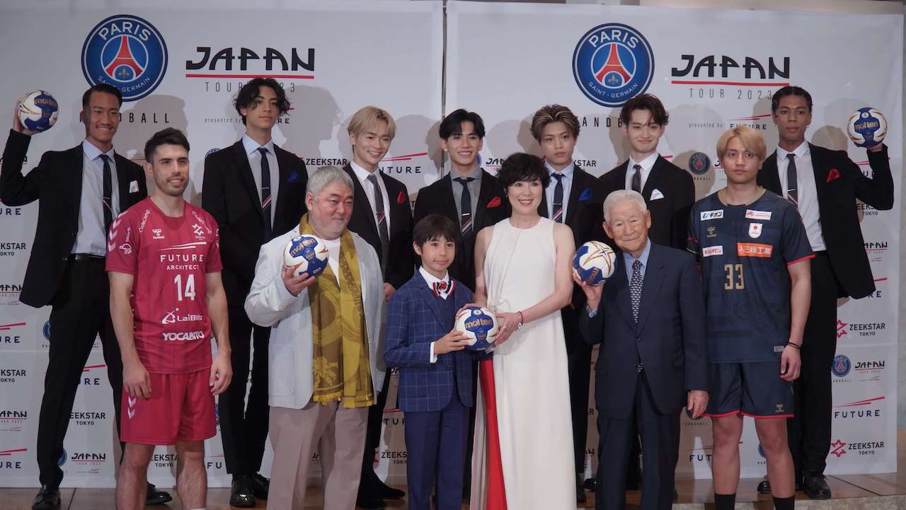 パリ・サン＝ジェルマン ハンドボールジャパンツアー2023がこの夏開催！寺島しのぶさんらがツアーアンバサダーに就任