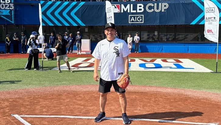 井口忠仁が石巻市で子供たちにエール📣岩隈久志との豪華タッグも⚾️