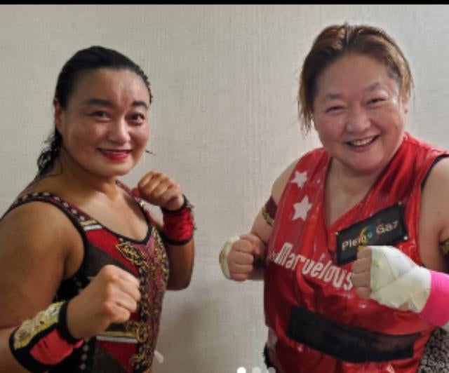プロレスラー・里村明衣子、長与千種さんとの最後のタッグに感無量「もう、なにもいらない」