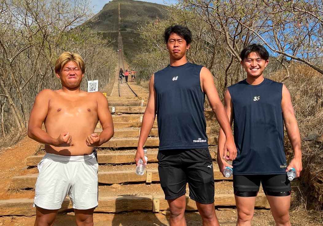 ヤクルト・田口麗斗　ハワイから帰還！自主トレ終了を報告「ここから猛アピール」