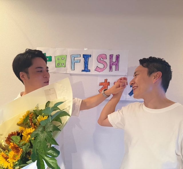 太田雄貴がFISHBOYを激励。「根から優しい挑戦者」と語る友情の一枚