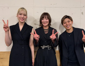 フェンシング・江村美咲がバスケット賞壇に登場！B.LEAGUE AWARDで輝くフェンサーの一瞬