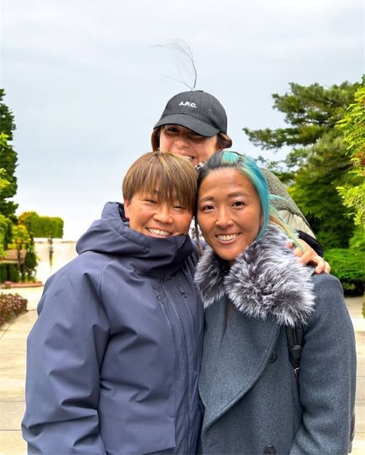 永里優季、宮間あや＆岩渕真奈とランチ会へ！豪華なでしこ3姉妹ショットにファン歓喜！