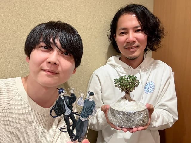 「僕にとって神であり、一歳下のズッ友です」『進撃の巨人』エレン役・梶裕貴が原作者の諫山創とご飯に！