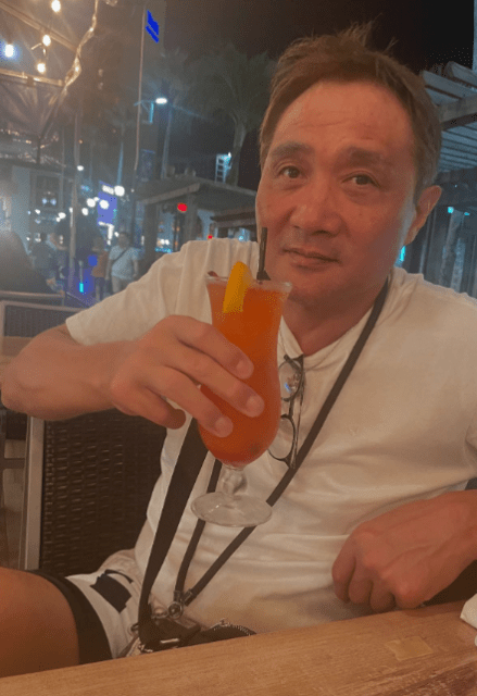 「のんびりしてきたわ」竹原慎二、久々グアムでリフレッシュ！