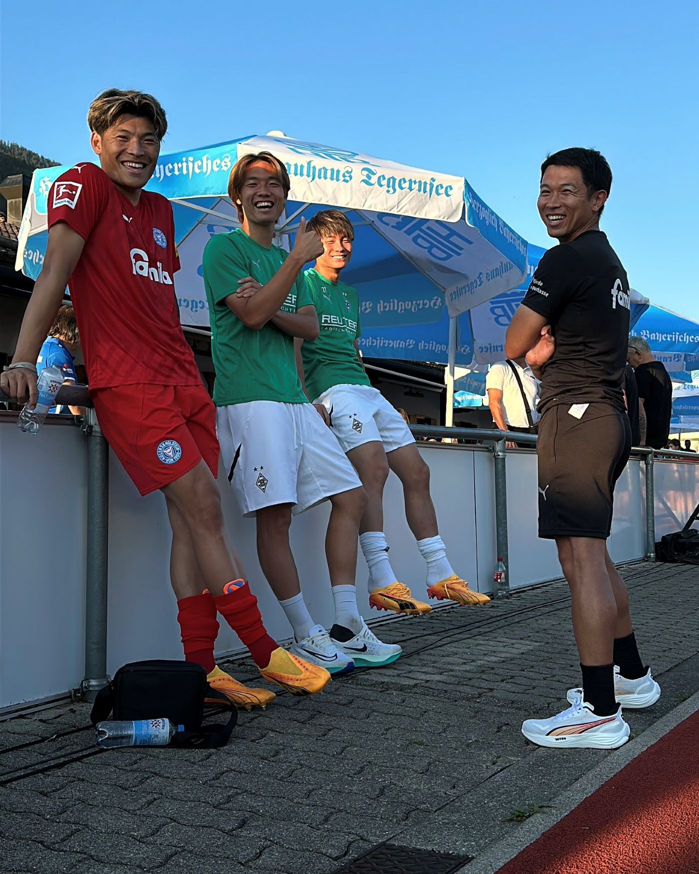 ドイツで活躍する日本人選手が交流！新シーズンを前に対戦