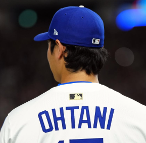大谷翔平が「ゴールドMLBロゴパッチ」を着用！2025シーズンの栄誉ある選手に選出！