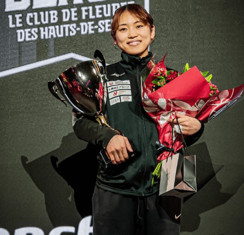 フェンシング東晟良、フランス国内大会で快挙！祝福の声多数