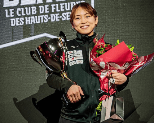 フェンシング東晟良、フランス国内大会で快挙！祝福の声多数