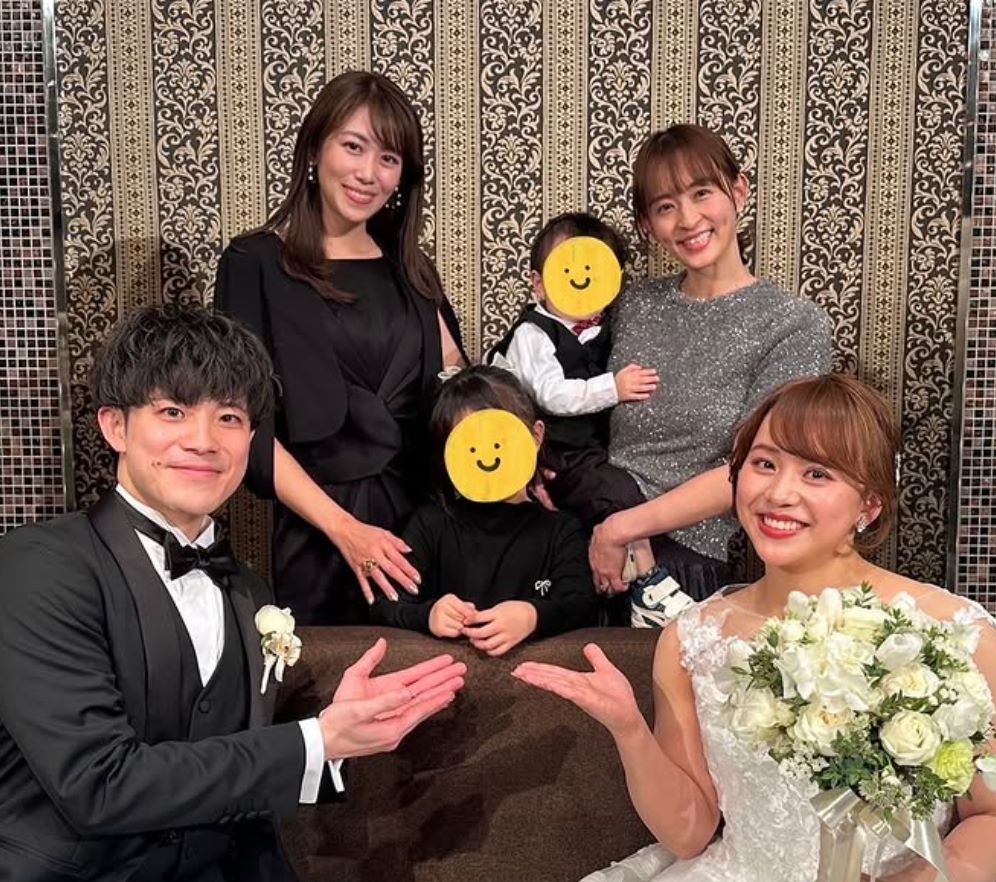「ドレス姿を見て泣きそうでした」田中理恵、日本代表の後輩村上茉愛の結婚式に参列！