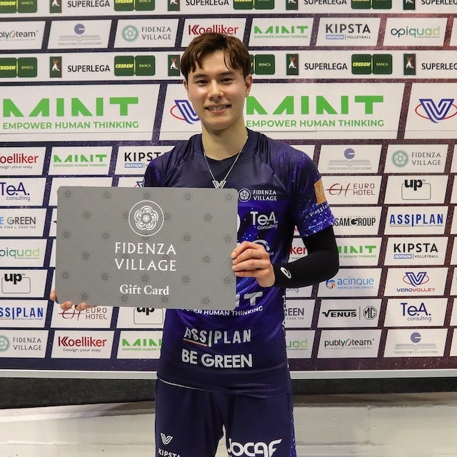 髙橋藍がスタメン復帰でいきなりMVP獲得