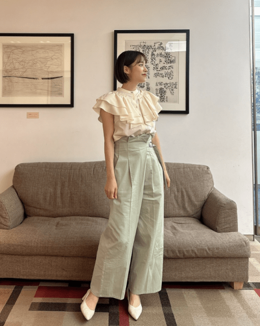 「衣替えもそろそろ？」鷲見玲奈の見納めノースリーブが話題！