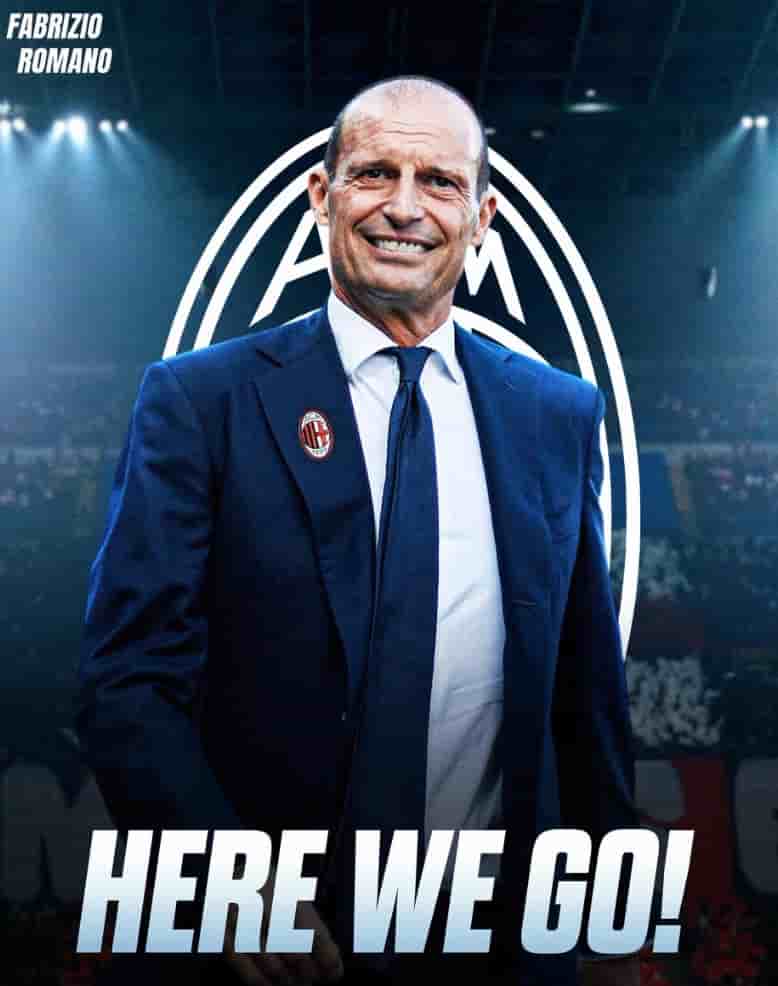 アッレグリがミラン新監督に正式就任！新プロジェクトが始動