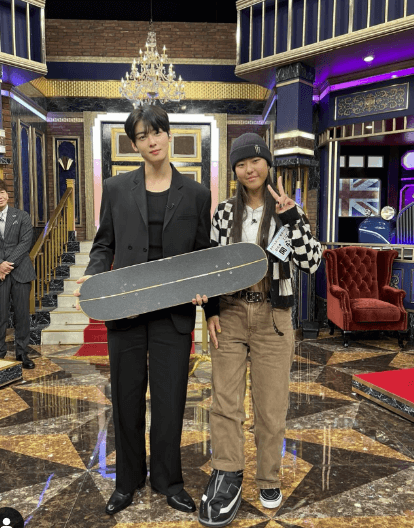 開心那、チャウヌと感動の対面！ASTROファン必見の『しゃべくり007』出演