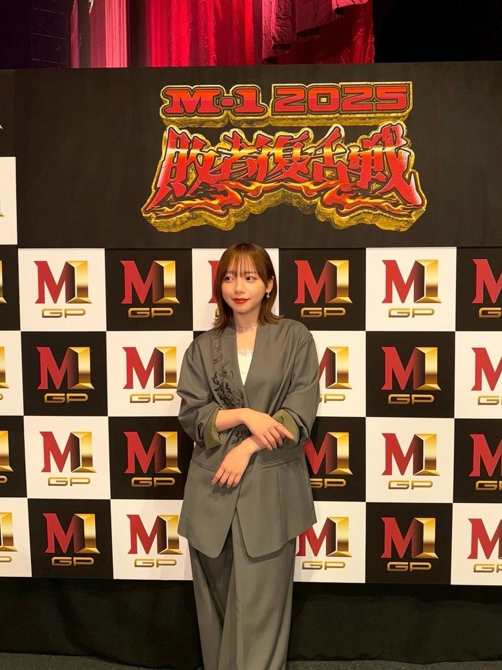 元アイドルの28歳女優  敗者復活戦のMCを担当したことを報告
