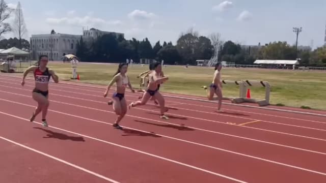 陸上・遠山実希が100m走の活躍を動画で公開！