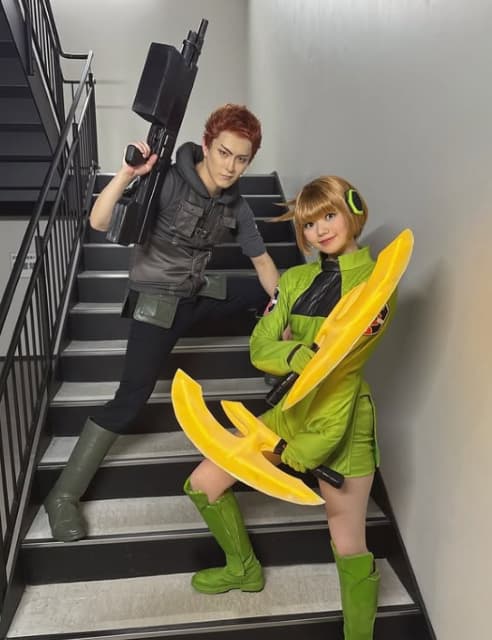 浜浦彩乃がワーステ武器ありレアショットを公開！