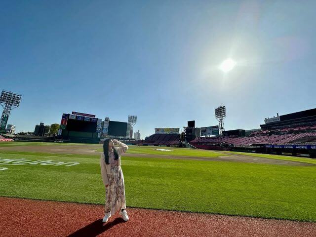 「プロ野球、開幕ですね…！」久保史緒里が今年もイーグルス応援宣言
