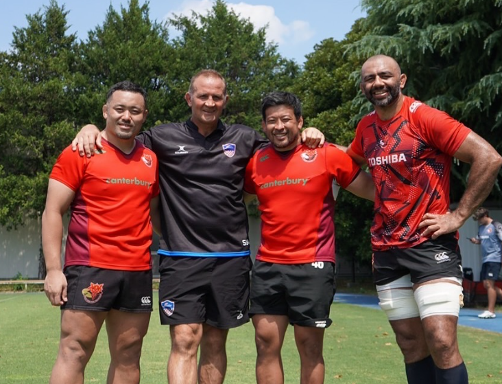 熱き再会！東芝ブレイブルーパス森太志、恩師FWコーチとの絆を語る