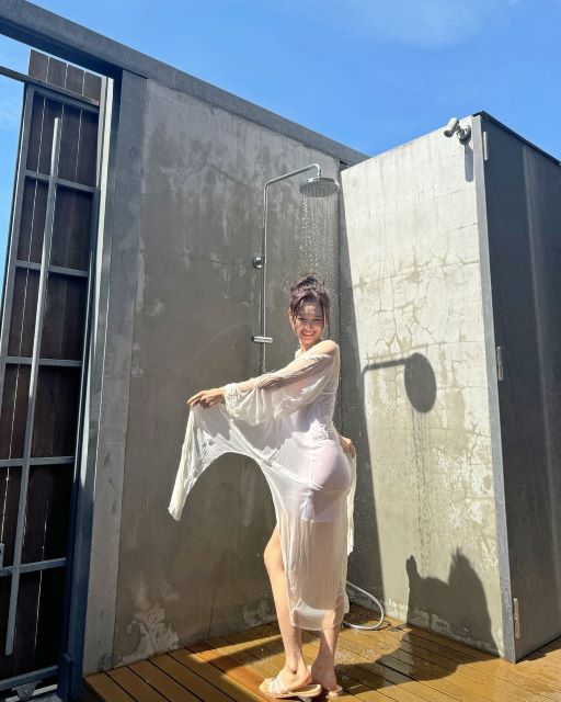 兒玉遥「白キャミワンピにシャワー」ショットにファンの妄想はかどる⁉