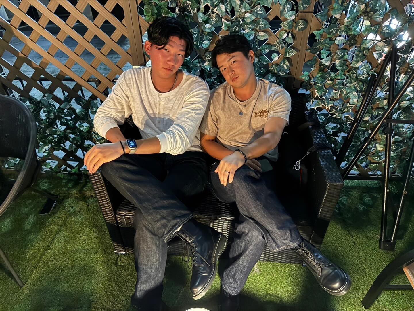 「お互い新天地頑張ろう！」戸田懐生＆田中千晴、誓いのツーショット