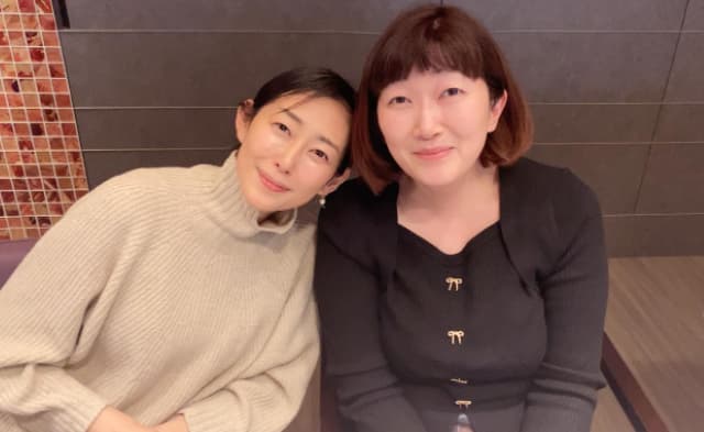 川村エミコが木村多江とランチを楽しむ「ほんとステキです」
