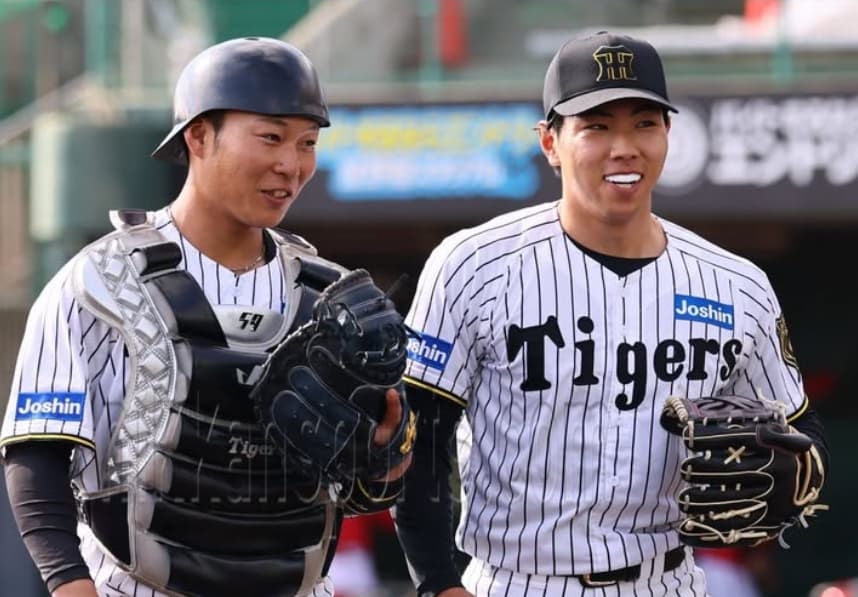 阪神の育成ドラ1がルーキーデビュー1番乗り！！最速158kmを記録！