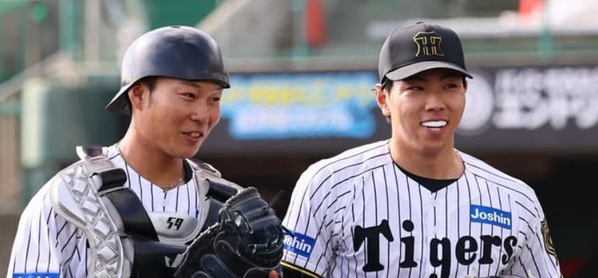 阪神の育成ドラ1がルーキーデビュー1番乗り！！最速158kmを記録！