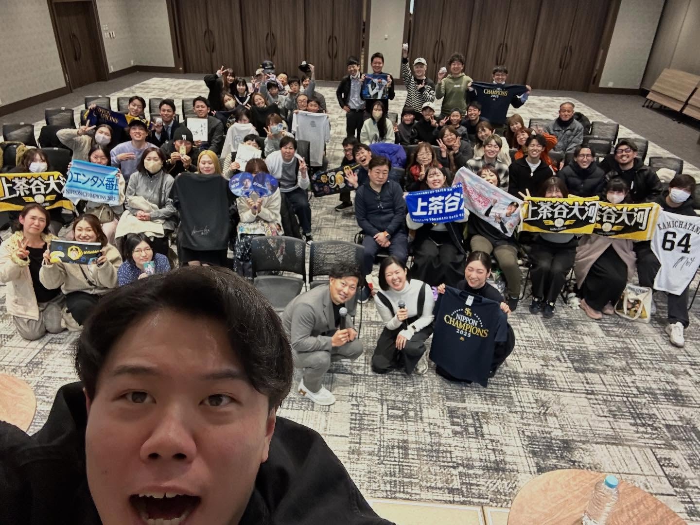 上茶谷大河がトークショー出演を報告　大名ガーデンシティでファンと交流