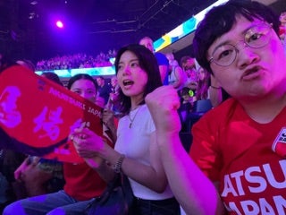 ハリセンボン春菜がバスケW杯を観戦🏀「めっちゃ何度もテレビに映ってましたよ」