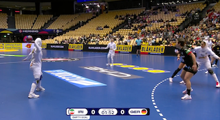 【ハンドボール】第26回女子世界選手権グループF イラン vs. ドイツ