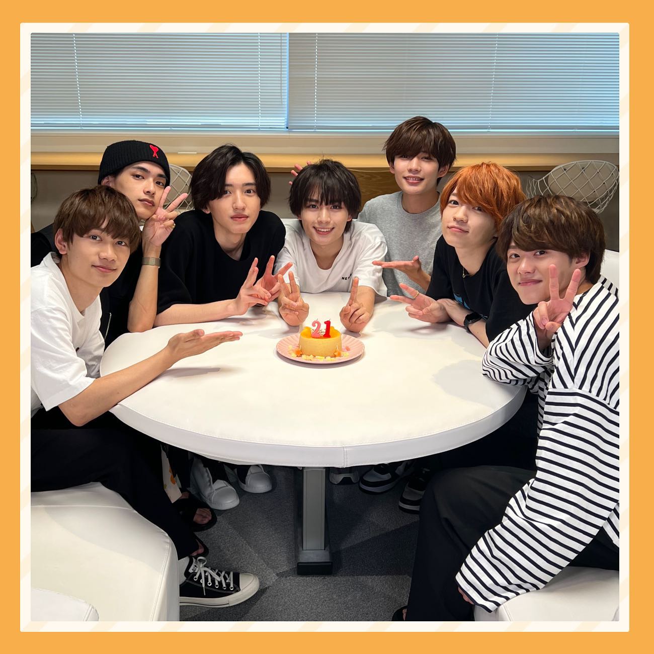 🧡なにわ男子、大西流星さん21歳の誕生日!!祝福コメント続々🎂🎉✨