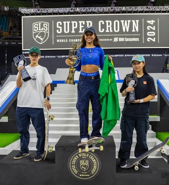 スケボー織田夢海「3rd place 」SLSでの健闘と仲間への祝福を綴る