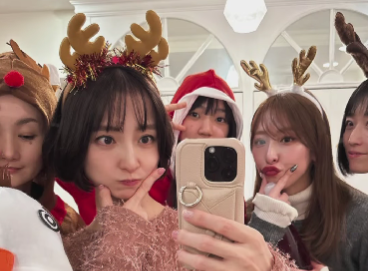元AKBメンバーが毎年恒例の地元クリスマス会を開催！「幸せな時間」