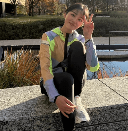 「可愛い過ぎて死んじゃいます」走る美女優、皇居ランで見せた美麗ショットにファン大歓喜！