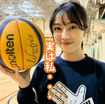 「私、実は…」美女スポーツリポーター、”めっカワ”なバスケットシーン初公開に反響続出！「3ポイントが得意です」