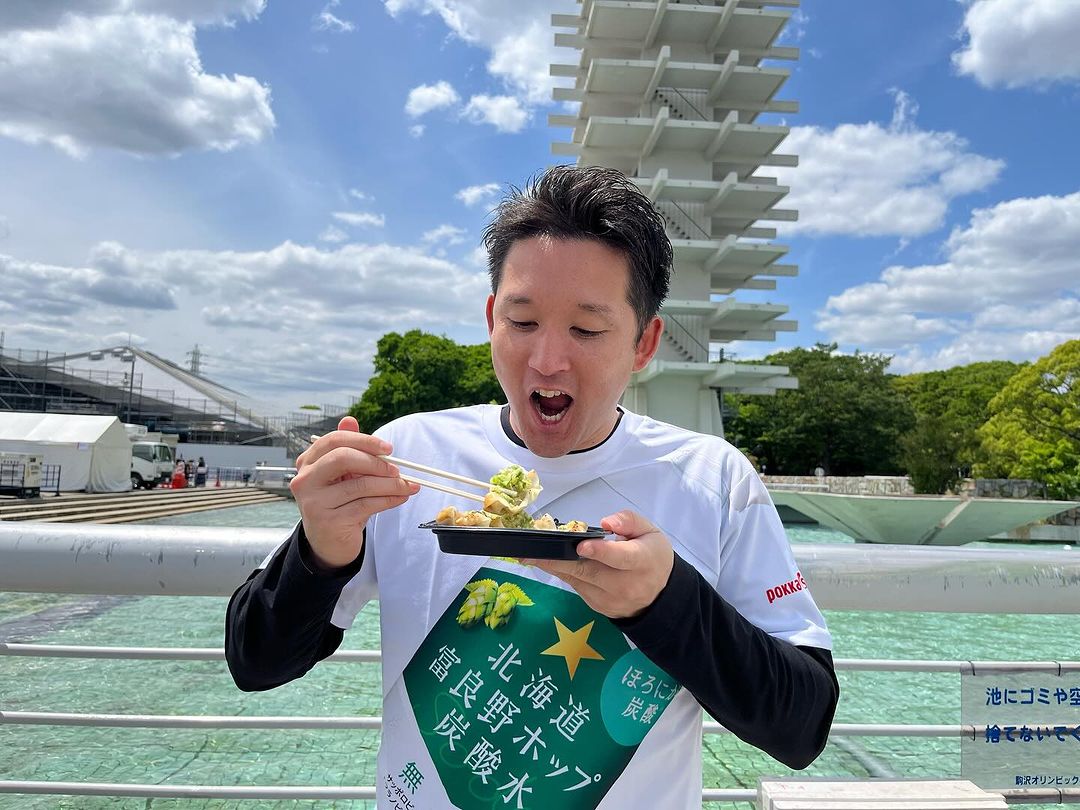 杉谷拳士 クラフト餃子フェスに参加！「爽やかな1日になりました！」