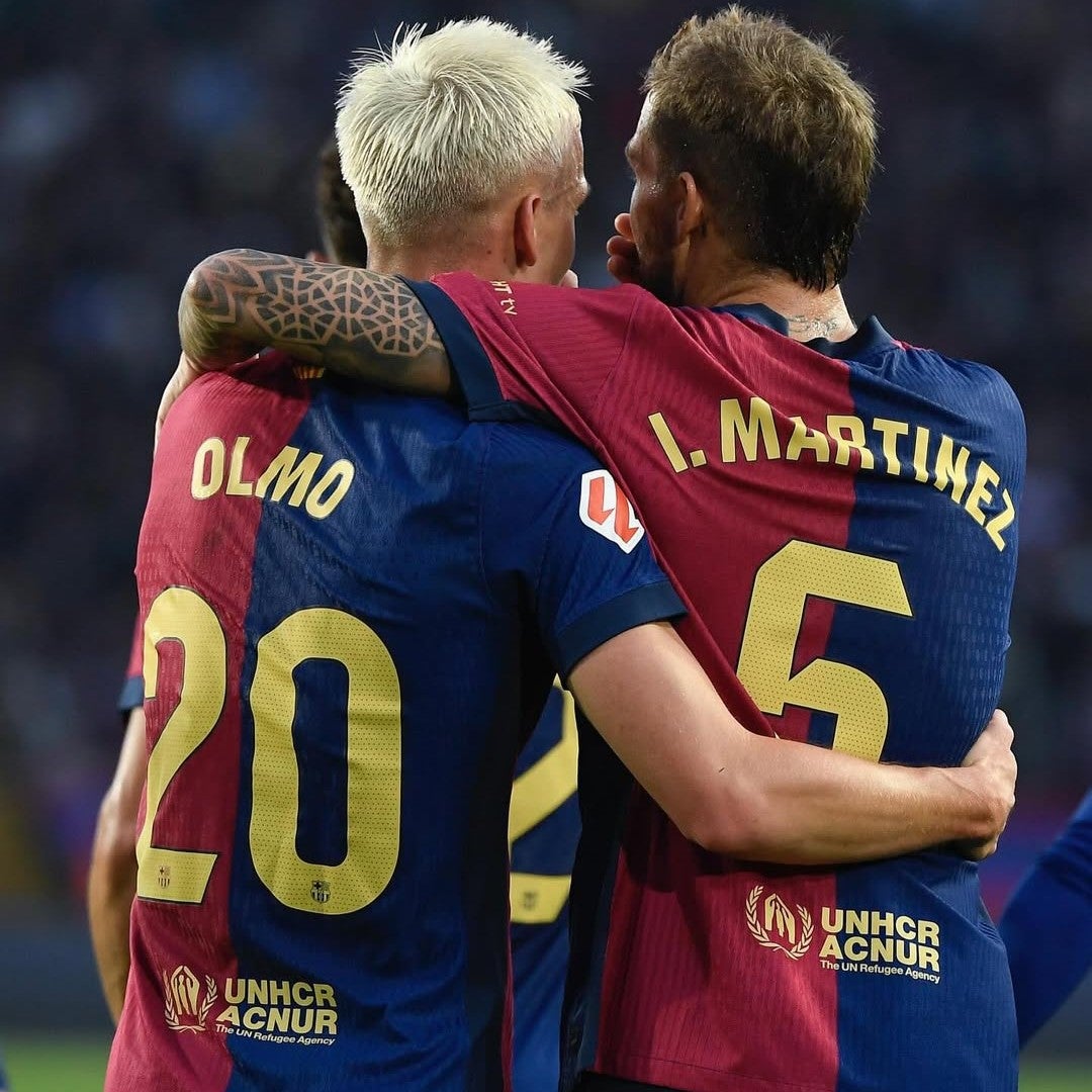 「仲間以上の存在」バルサのダニ・オルモ、退団するイニゴに笑いと感動のメッセージ。仲良しショットにも注目